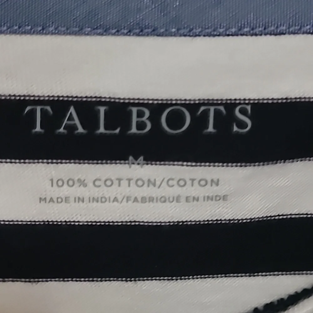 5/$25- Talbots Multi-Color Striped Top - Picture 3 of 5